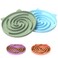 Bifeaw Silicone Slow Cat Bowl Feeder - Cat Slow Feeder Dry Wet Food for Healthy Eating - Easy to Clean (Green and Blue)