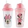Disney Toddler Sippy Cups for Boys and Girls   10 Ounce Sippy Cup Pack of Two with Straw and Lid   Durable Leak Proof Travel Water Bottle for Toddlers