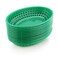 New Star Foodservice 44126 Fast Food Baskets, 9 1/4-Inch x 6-Inch Oval, Set of 12, Green