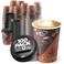 Disposable Coffee Cups with Lids 12 oz (100 Pack) - To Go Paper Coffee Cups for Hot &amp; Cold Beverages, Tea, Hot Chocolate, Water, Juice, Eco Friendly