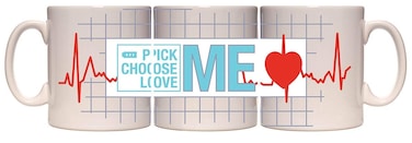 Seven Times Six Grey's Anatomy Pick Choose Love Me Coffee Mug 11 Oz.