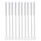 Long Straw Brush, Nylon Pipe Tube Cleaner 10-ihch X 2/5-inch Set of 10