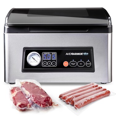 Avid Armor Ultra Series USV32: Premium Chamber Vacuum Sealer Machine High-Performance Vacuum Chamber Sealer for Professional and Home Use, Ideal Commercial Vacuum Sealer Machine for Food Preservation