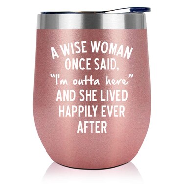 NEWELEVEN Retirement Gifts For Women 2024 - Happy Retirement Gifts - Coworker Leaving Gifts, Farewell Gifts, Goodbye Gifts For Coworkers, Friends - 12 Oz Tumbler