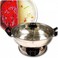 Sonya Shabu Shabu Hot Pot Electric Mongolian Hot Pot Stainless Steel W/DIVIDER