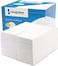 AMERICAN HOMESTEAD Disposable Hand Towels for Bathroom - White LinenLike Guest Napkins - Ideal Paper Dinner Napkins or Bathroom Towels for Guests - 200 Count - Smooth - 15.5" x 12
