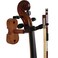 Violin Wall Mount Violin Hanger with Bow Hook Home &amp; Studio Rosewood Violin/Viola Stand (Rosewood MA-R5)