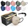 KN95 Face Masks Adults Disposable - 100 Pack KN95 Masks Protective Comfortable KN95 Masks 5-Layer KN95 Breathable Safety Face Masks &amp; 5 Adjustable Mask Holder KN95 Masks 10 Colors