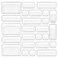 Vtopmart 25 PCS Clear Plastic Drawer Organizers Set, 4-Size Versatile Bathroom and Vanity Drawer Organizer Trays, Storage Bins for Makeup, Bedroom, Kitchen Gadgets Utensils and Office