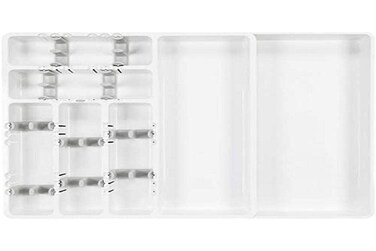 OXO Good Grips Large Expandable Utensil Organizer - White