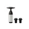OXO Vacuum Wine Preserver with 2 Stoppers - Black