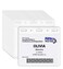 Clear Plastic ID Holder for Lanyard - Top Load to Hold 4 x 3 Inch ID Name Badges (4 x 3 Horizontal 100 Pack)