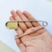 5 PCS of 5 Inch Heavy Duty Jumbo Stainless Steel Safety Pins Silver Color Safety Pins for Laundry, Blanket, Key Rings, Outdoor