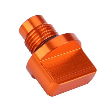 Motorcycle Oil Filler,CNC Oil Filler CNChined steel Orange Motorcycle Oil Filler Cover for 125/200/390 RC 125/200/390 All YEARS
