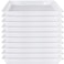 10 Pack Plastic Art Trays,Activity Crafts Tray,Organizer Tray,Serving Tray for Home,School,Kids,DIY Projects,Painting,Beads (White)