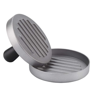 NonStick Round Shape Grill Barbecue Burger Press Aluminum Hamburger Meat Beef Maker Patty Making Tool for Sliders Homemade Barbecue Irons Kitchen(Burger Press Make)