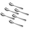 Wesdxc56 Demitasse Espresso Spoons, Mini Coffee Spoon, 4.7 Inches Stainless Steel Small Spoons for Dessert, Set of 6