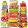 KEMETHY 50 Pcs Large Food Storage Containers with Lids Airtight, Total 628.8OZ Stackable Kitchen Organization Set, BPA-Free Plastic Meal Prep Container with Labels &amp; Marker Pen