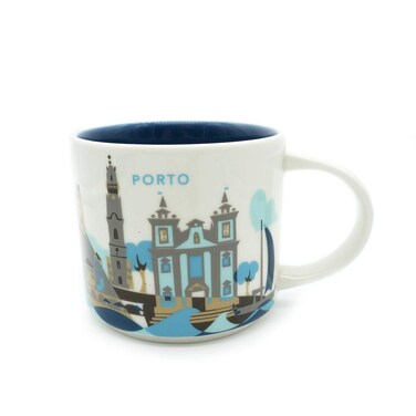 Starbucks Porto (Portugal) You Are Here YAH Coffee Mug