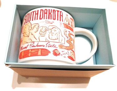 Starbucks South Dakota Been There Series (BTS) Ceramic mug collection