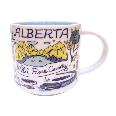 Starbucks Been There Series Alberta Ceramic Mug, 14 Oz