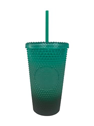 Starbucks Green Gradient Studded Tumbler Fall Winter Holiday 2022 (16 oz - Grande)