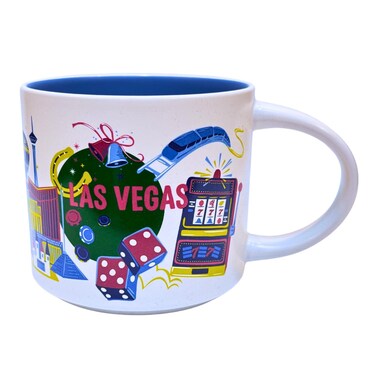 Starbucks Discovery Series Las Vegas Ceramic Mug, 14 Oz