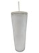 Starbucks Fall 2024 Clear Soft Touch Siren Scale Cold Cup Tumbler, Venti 24 oz