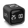 Rotating Pomodoro Timer 5, 25, 10 50 Minutes Preset, Desk Productivity Timer w/Gravity Sensor, ADHD Tool Cube Timer, Vibration/High/Low Volume/Custom Modes, for Work, Study, Back to School, Kitchen