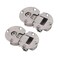 KAFENDA 2 Pieces 90 Degree Hinge,Hinges for Kitchen cabinets, Drop Down Hinge, Double Cup Hidden Hinges for Cabinet Doors, Cabinet Door Hinges, Hinges for Kitchen cabinets, Flat Hinges