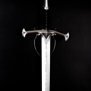 KAFENDA Acrylic Sword Wall Mount Plaque - Medieval Knights Sword And Shield Wall Hanger Holder
