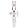 StonyLab Glass Vacuum Flow Control Adapter Straight with PTFE Stopcock and Two 24/40 Joints for Lab Supply