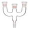 StonyLab 4 Way Claisen Distillation Adapter with 14/20 Joints Connecting Adapter Lab Supply, SL-L1M2M5R1
