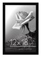 Americanflat 12x18 Poster Frame with Polished Plexiglass - Black Picture Frame with Engineered Wood - Epic Collection - Wide Photo Frame for Wall Display