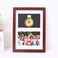 For Medal and Photo Display,2 in 1 Multi-Purpose Sports Medal Display Frame,Medal Shadow Box Display Box,Badge Frame Perfect for Marathon Runners,Running Races, Military Medals,Triathlon, Walnut A4