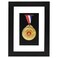 Medal Display Frame Balance car Marathon Medal Stand Storage Decorative Badge Storage Box Display Stand Military Challenge Coin chip Medal Display case Glass Medal Display Photo Frame, black1