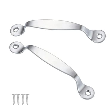 WANLIAN 5in Stainless Steel Round Head Handle, Drawer Door Industrial case Small Handle, Cabinet and Wardrobe Door Handle(2 Pack)