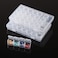 Mr. Pen- Diamond Painting Bead Storage Containers, 28 Grids, 2 Pack, Includes 160pcs Label Stickers, Diamond Art Bead BoxOrganizer