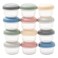 WeeSprout Leakproof Baby Food Storage - 12 Container Set, Small Plastic Containers with Lids, Lock in Freshness, Nutrients, &amp; Flavor, Freezer &amp; Dishwasher Friendly, 4oz Snack Container (Variety Matte)