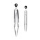 OXO Good Grips 2-Piece Tong Set, Silver