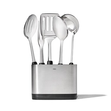 OXO Good Grips Stainless Steel Prep &amp; Serve Kitchen Tool 6pc Set