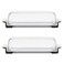 OXO Good Grips White/Clear Butter Dish, Set of 2