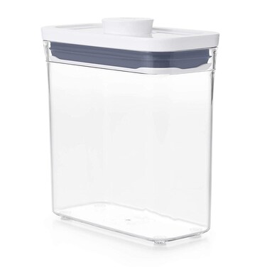 OXO Good Grips POP Container - Airtight Food Storage - 1.2 Qt Rectangle (Set of 4) for Pasta and More