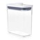 OXO Good Grips POP Container - Airtight Food Storage - 1.2 Qt Rectangle (Set of 4) for Pasta and More