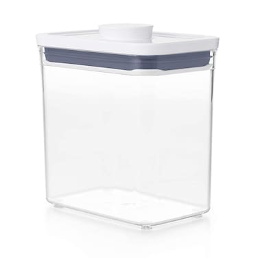 OXO GoodGrips POP Container - Airtight Food Storage - 1.7 Qt Rectangle (Set of 4) for Coffee and More