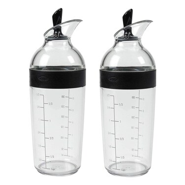 OXO Good Grips Salad Dressing Shaker, Black (2 Pack)
