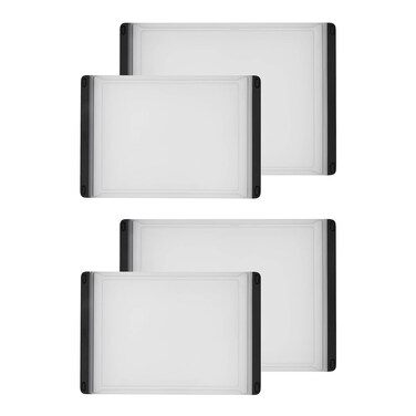 OXO Good Grips 4-Piece Plastic Cutting Board Set
