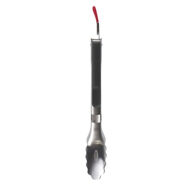OXO Outdoor 10.5in Stainless Steel Tongs with Bottle Opener