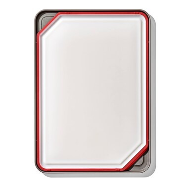 OXO Outdoor Kitchen Cutting Board &amp; Tray,White