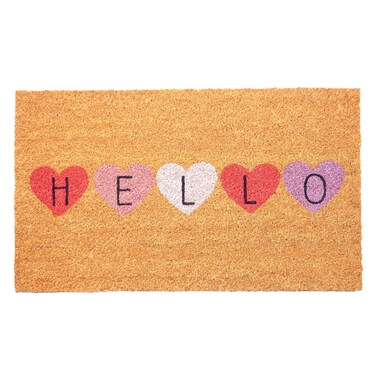Calloway Mills 107251729 Heart Hello Doormat 17" x 29